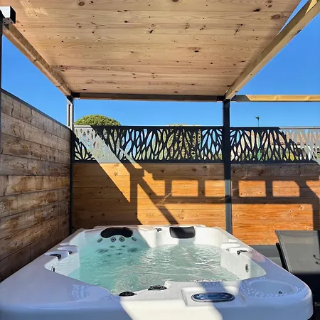 Gîte&spa Le Villemachois - 4 étoiles - Jacuzzi Couvert - Calme Et Indépendant - Clim - Parking - 5 Min Carcassonne Hébergement de vacances *
